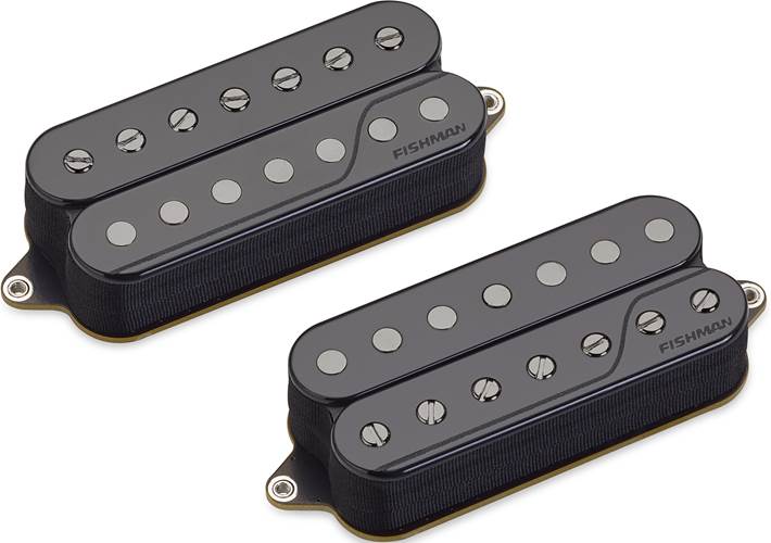 Fishman Fluence Signature Series Javier Reyes 7-String Pickup Set, Black PRF-CS7-JR2 Fishman Fluence Signature Series Javier Reyes 7-String Pickup Set, Black PRF-CS7-JR2