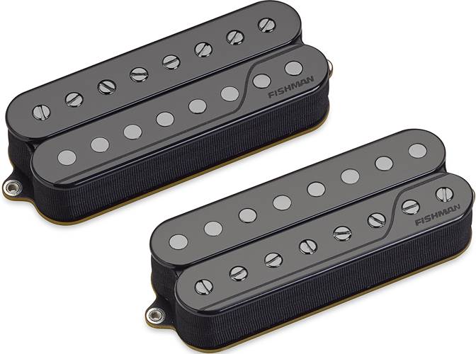 Fishman Fluence Signature Series Javier Reyes 8-String Pickup Set, Black PRF-CS8-JR2 Fishman Fluence Signature Series Javier Reyes 8-String Pickup Set, Black PRF-CS8-JR2