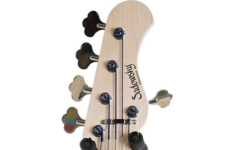Sadowsky Metroline MV5 Blue Ice Metallic Maple Fingerboard Sadowsky Metroline MV5 Blue Ice Metallic Maple Fingerboard