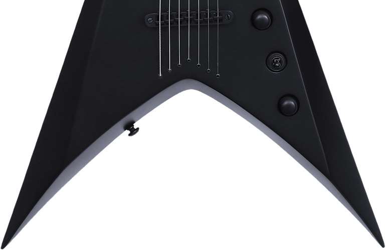 Solar Guitars V2.7C Carbon Black Matte | guitarguitar