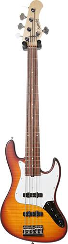 Sadowsky NYC 5-21 Deluxe Satin Dark Cherry Burst Rosewood Fingerboard  #8748