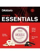 D'Addario PW-UKEB-VM Ukulele Essentials Bundle