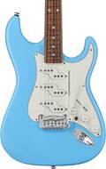 G&L USA Fullerton Deluxe Comanche Himalayan Blue Caribbean Rosewood Fingerboard