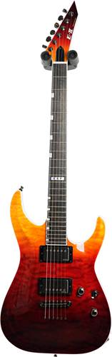 ESP E-II Horizon Horizon NT-II Tiger Eye Amber Fade