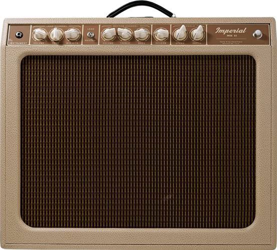 Tone King Imperial MKII 20 Watt Combo Valve Amp Cream Tone King Imperial MKII 20 Watt Combo Valve Amp Cream