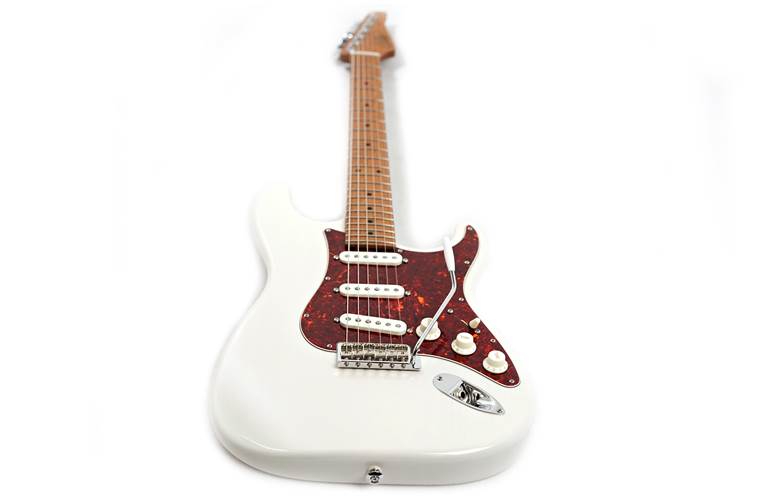 Suhr guitarguitar Select #157 Classic Trans White 5A Roasted Maple Fingerboard Suhr guitarguitar Select #157 Classic Trans White 5A Roasted Maple Fingerboard