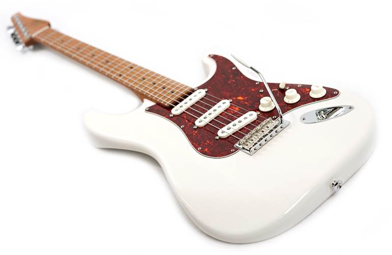 Suhr guitarguitar Select #157 Classic Trans White 5A Roasted Maple Fingerboard Suhr guitarguitar Select #157 Classic Trans White 5A Roasted Maple Fingerboard