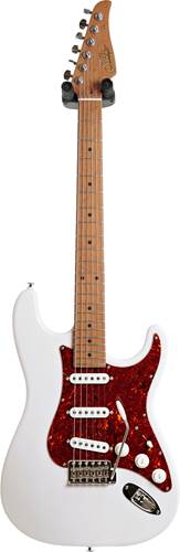 Suhr guitarguitar Select #157 Classic Trans White 5A Roasted Maple Fingerboard