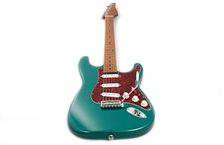 Suhr guitarguitar Select #156 Classic Sherwood Green Metallic 5A Roasted Maple Fingerboard Suhr guitarguitar Select #156 Classic Sherwood Green Metallic 5A Roasted Maple Fingerboard