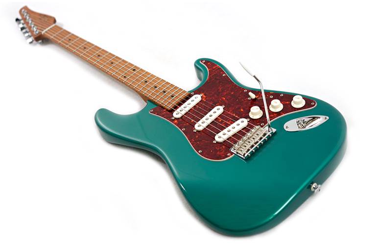 Suhr guitarguitar Select #156 Classic Sherwood Green Metallic 5A Roasted Maple Fingerboard  Suhr guitarguitar Select #156 Classic Sherwood Green Metallic 5A Roasted Maple Fingerboard