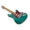 Suhr guitarguitar Select #156 Classic Sherwood Green Metallic 5A Roasted Maple Fingerboard  Back View