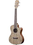 Adam Black Tenor Ukulele Quilted Ash Cutaway Electric