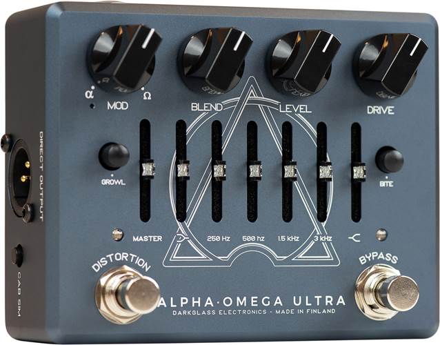 Darkglass Alpha Omega Ultra AUX Pre-Amplifier Darkglass Alpha Omega Ultra AUX Pre-Amplifier