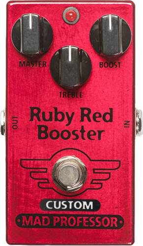Mad Professor Ruby Red Booster with Nashville Hot Mids Solo Boost