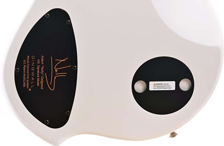 Dingwall NG2 5 String Ducati Matte White Maple Fingerboard Dingwall NG2 5 String Ducati Matte White Maple Fingerboard