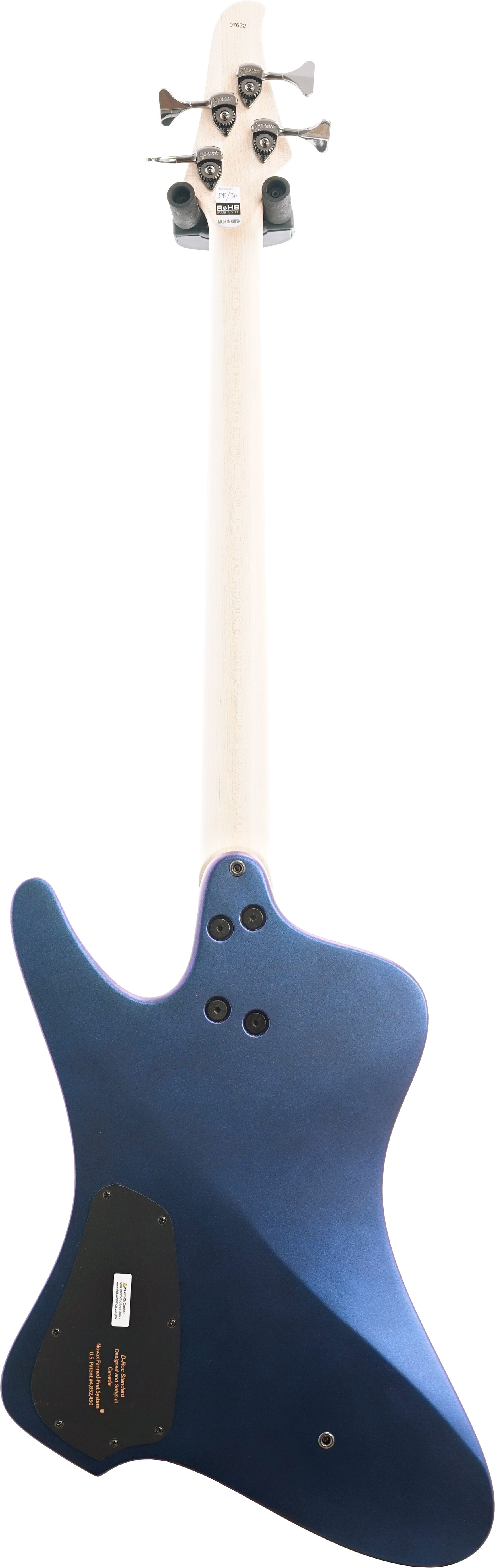 Dingwall D-Roc 4 String Matte Blue to Purple Pau Ferro Fingerboard