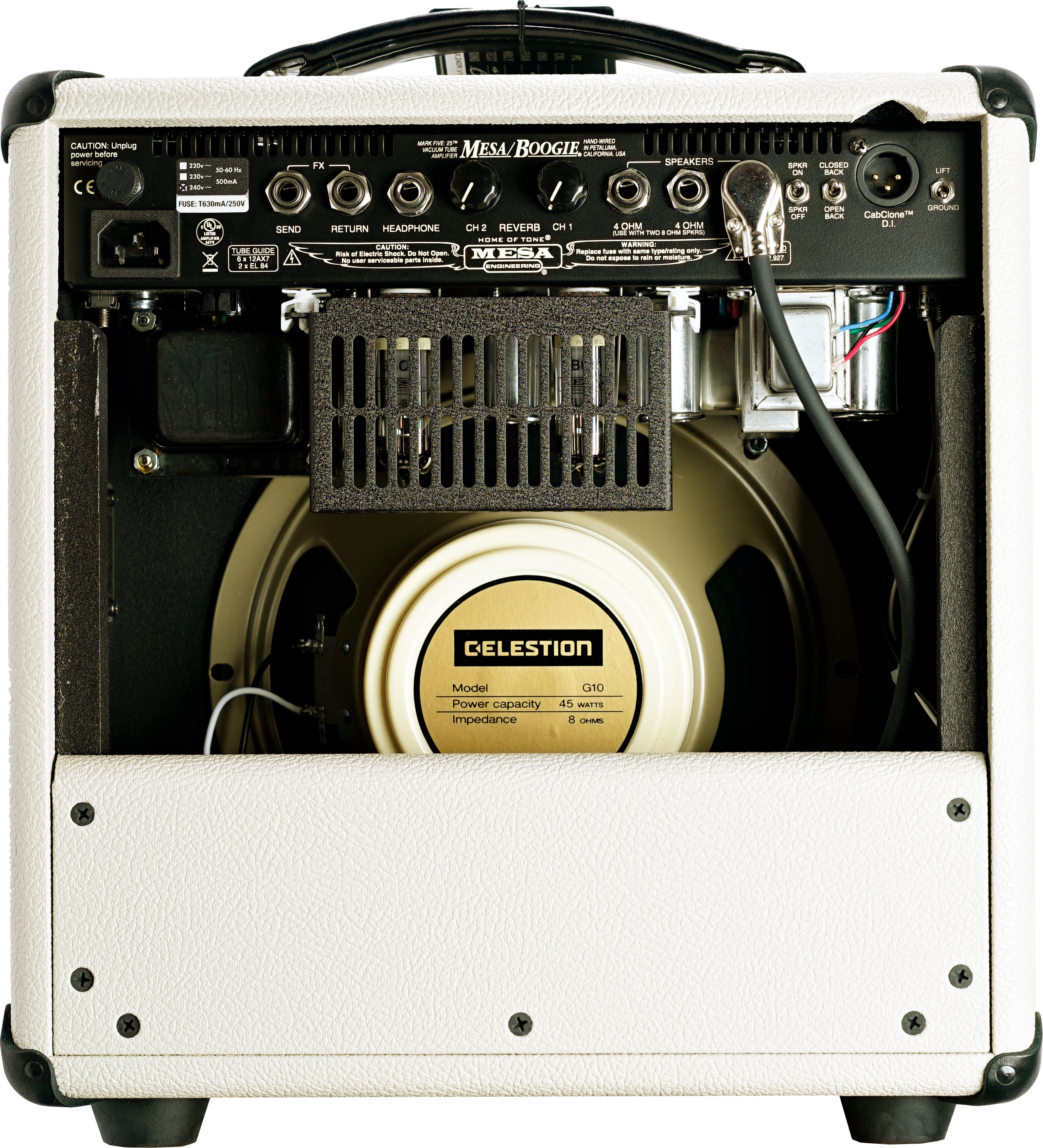 Mesa Boogie Mark Five:25 1x10 Combo Cream Bronco Black Jute Black Leather