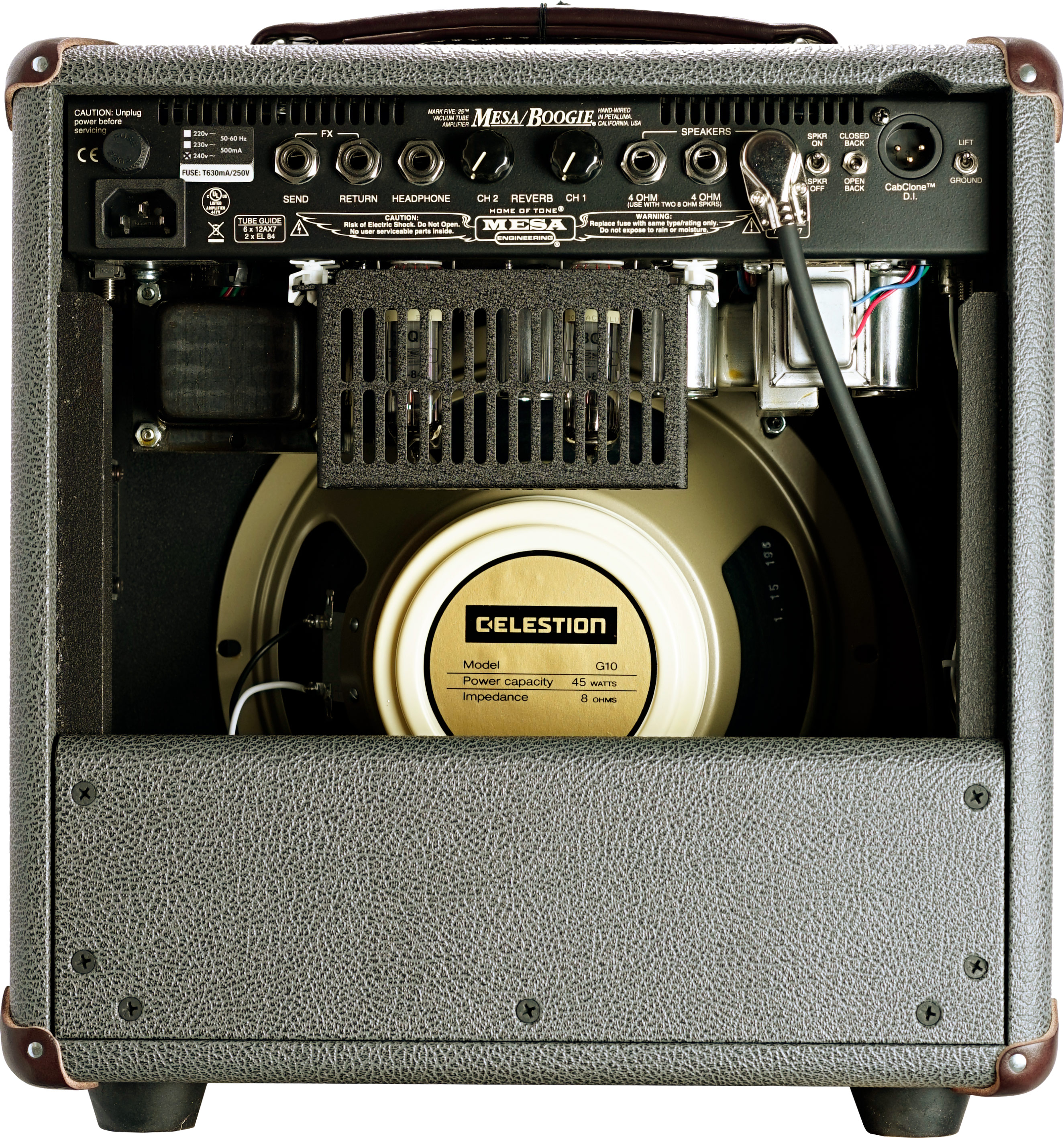 Mesa Boogie Mark Five:25 1x10 Combo Bronco Grey Brown Leather