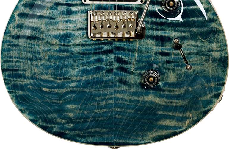 PRS Custom 24 Faded Whale Blue Pattern Thin PRS Custom 24 Faded Whale Blue Pattern Thin