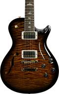 PRS Limited Edition McCarty Singlecut 594 Semi Hollow Black Gold Smokeburst 10 Top