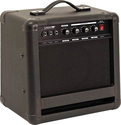 Kinsman KBA15 15W Combo Practice Bass Amp Kinsman KBA15 15W Combo Practice Bass Amp