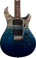 PRS SE Limited Edition Custom 24 Charcoal Blue Fade (Ex-Demo) #CTIC04147