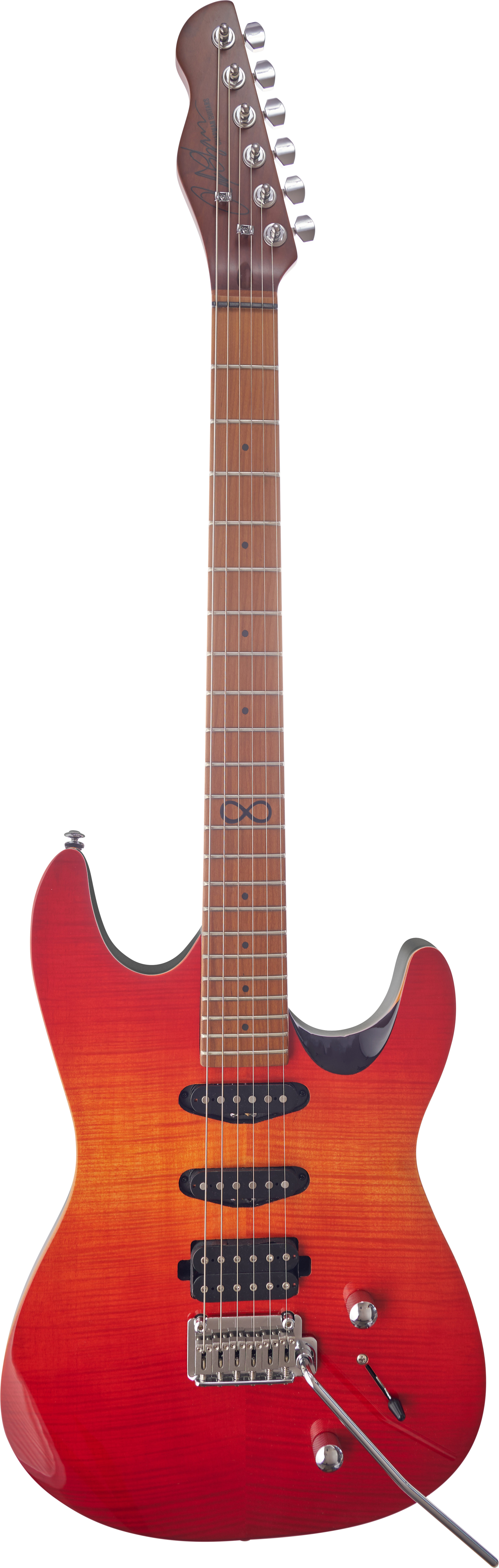 chapman guitars ml1 hybrid cali sunset