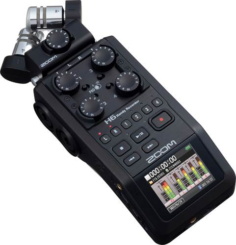 Zoom H6 Black Handy Recorder Zoom H6 Black Handy Recorder