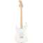 Squier Affinity Strat Olympic White Maple Fingerboard Back View
