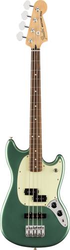 Fender FSR Mustang Short Scale Bass PJ Sherwood Green Metallic Pau Ferro Fingerboard