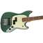 Fender FSR Mustang Short Scale Bass PJ Sherwood Green Metallic Pau Ferro Fingerboard Front View