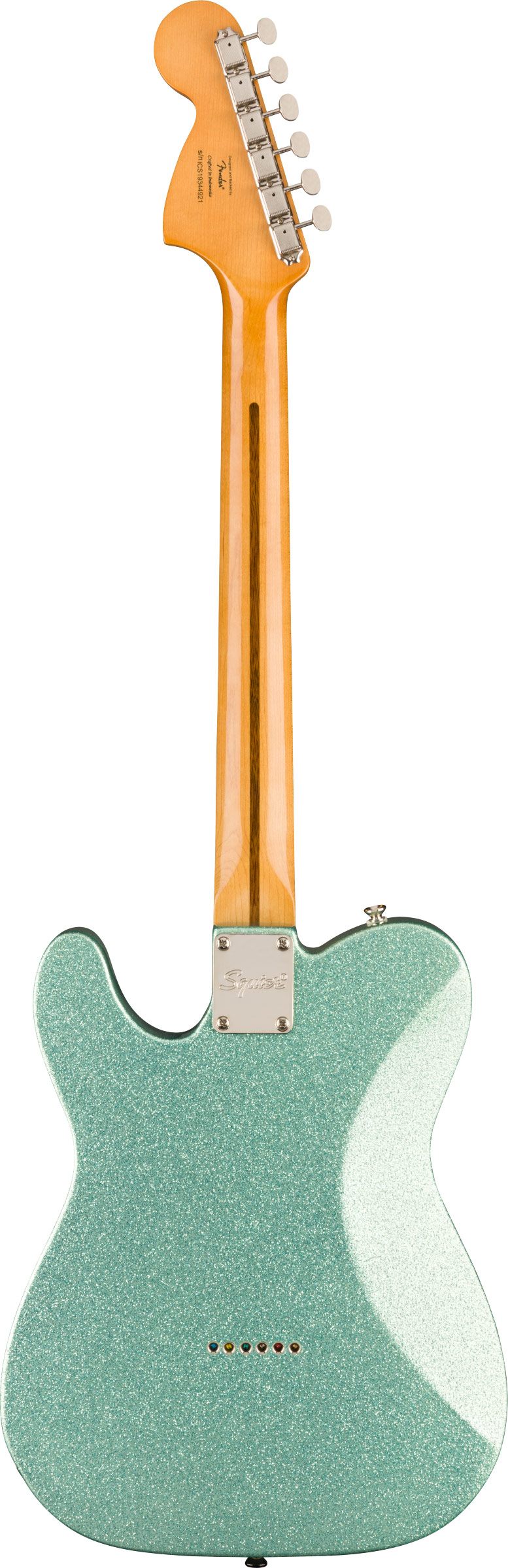 Squier Limited Edition Classic Vibe 70s Tele Deluxe Seafoam Sparkle