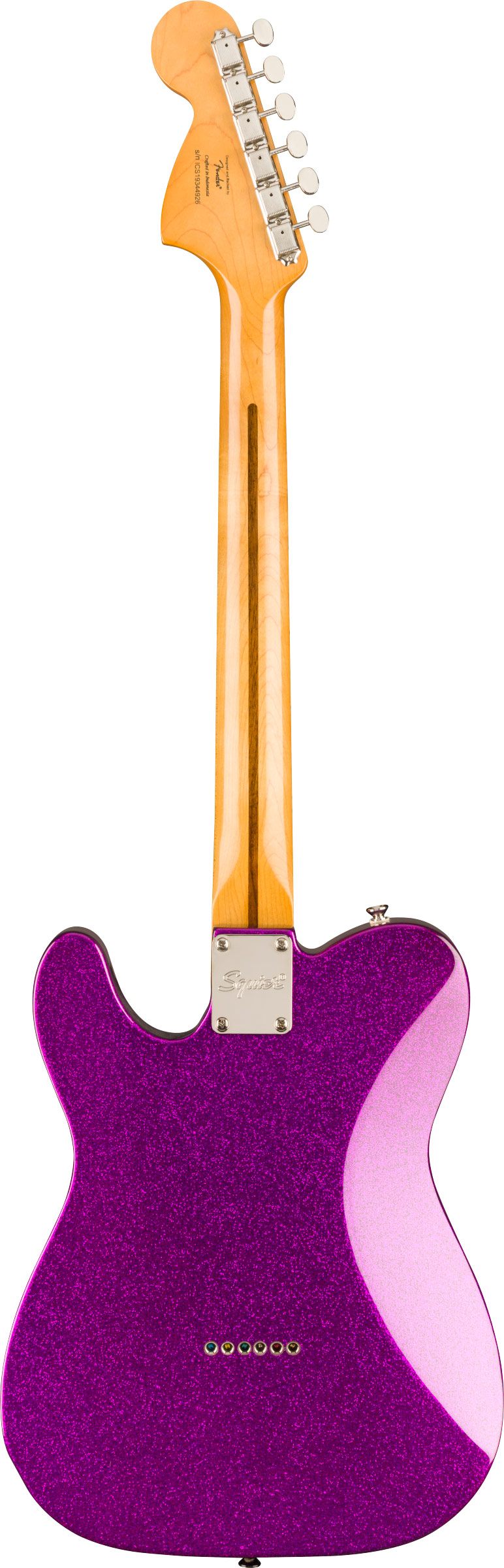 purple squier telecaster