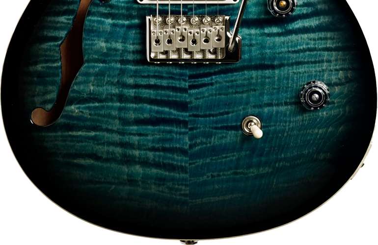 PRS CE24 Semi Hollow Faded Blue Smokeburst #0283083 PRS CE24 Semi Hollow Faded Blue Smokeburst #0283083