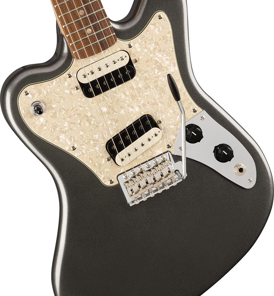 Squier Paranormal Supersonic Graphite Metallic
