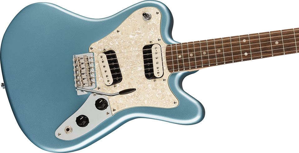 Squier Paranormal Supersonic Ice Blue Metallic