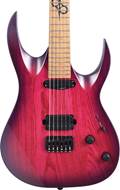 Solar Guitars AB1.6HTPB Trans Purple Burst Matte