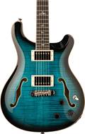 PRS SE Hollowbody II Piezo Peacock Blue Smokeburst