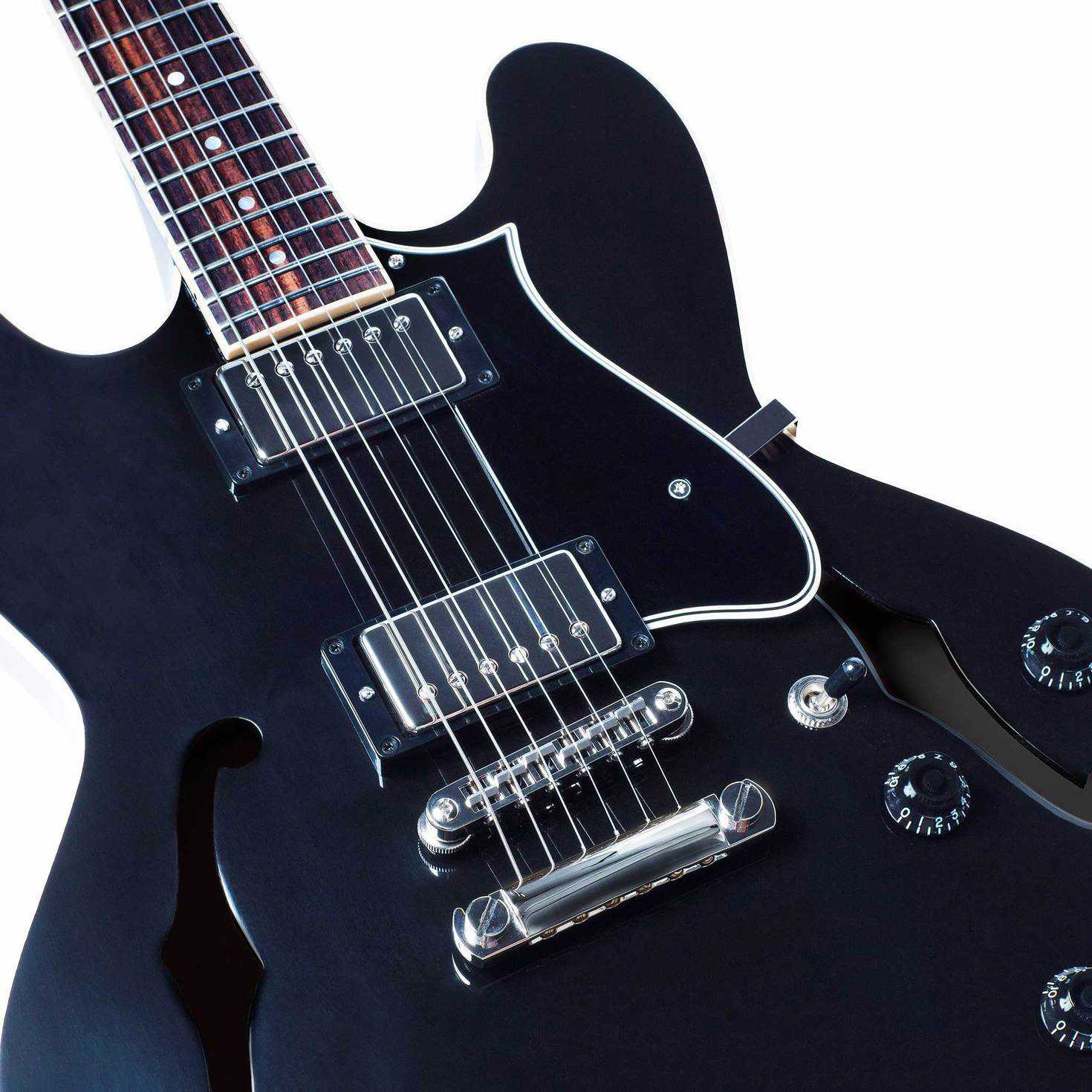 Heritage H-535 Standard Semi-Hollow Ebony 
