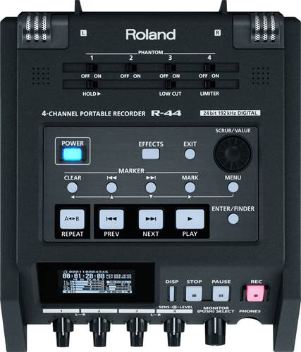 Roland R44 Recorder (Ex-Demo) #Z4D0436