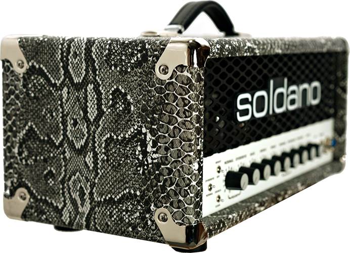 Soldano SLO-30 30W Head Custom Colour Snakeskin Soldano SLO-30 30W Head Custom Colour Snakeskin