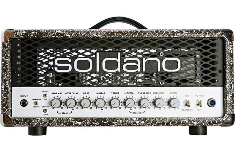 Soldano SLO-30 30W Valve Amp Head Custom Colour Snakeskin 