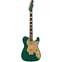 Fender Limited Edition Super Deluxe Thinline Tele Sherwood Green Metallic Front View
