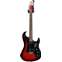 Burns Short Scale Jazz Red Burst Front View