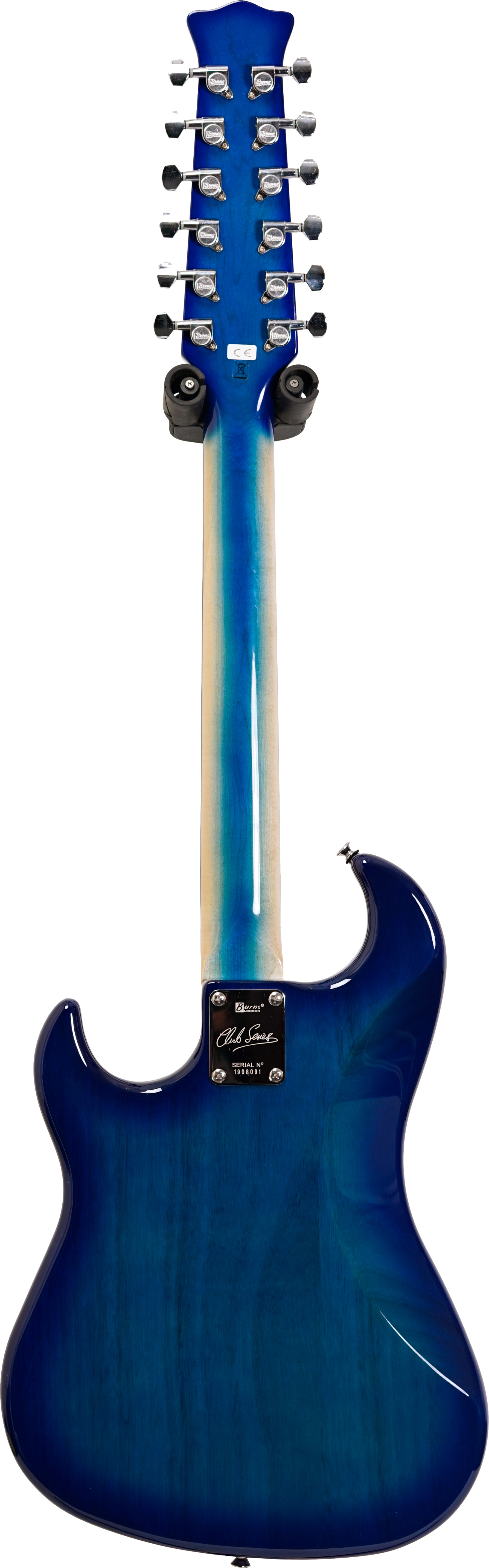 Burns Short Scale Jazz 12 String Blue Burst