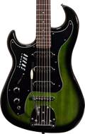 Burns Short Scale Jazz Six Bass Green Burst LH (Ex-Demo) #1908136