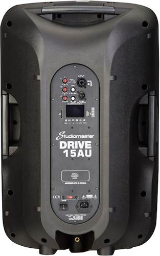 Studiomaster Drive 15AU 15 Inch Active Speaker With Media Player and Bluetooth Studiomaster Drive 15AU 15 Inch Active Speaker With Media Player and Bluetooth