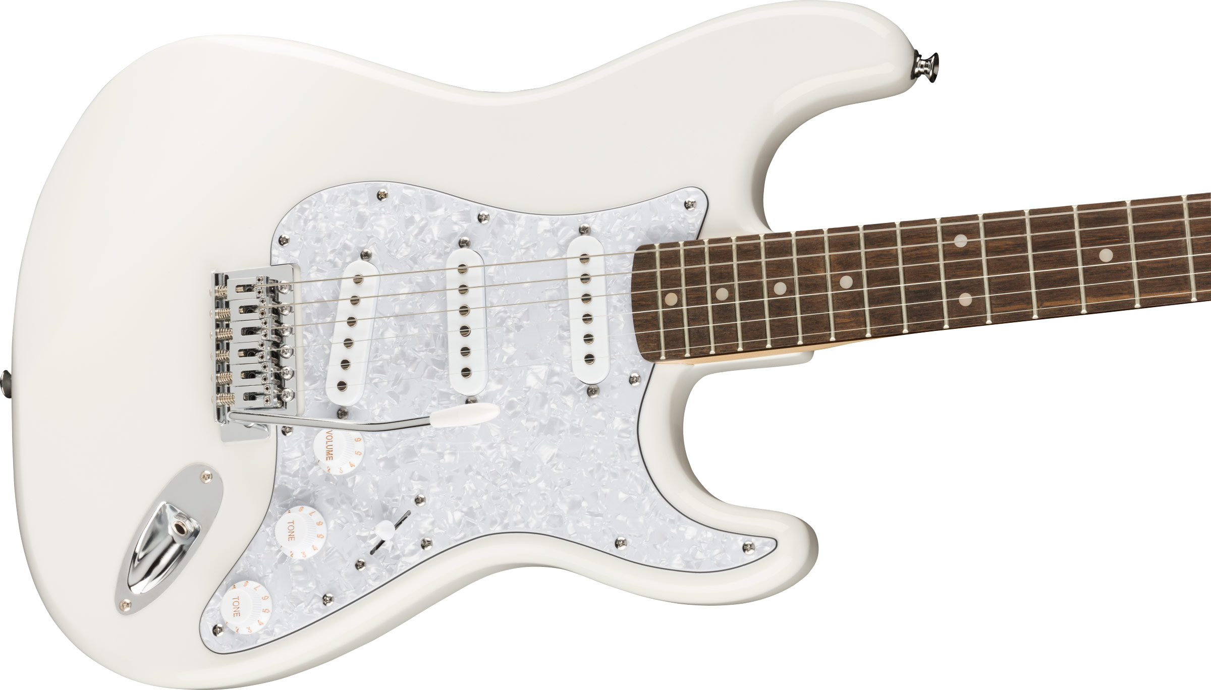 squier affinity stratocaster arctic white