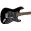Squier Affinity Strat Black with Black Pearl Guard Front View