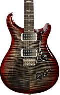 PRS Custom 24/08 Charcoal Cherry Burst Pattern Thin
